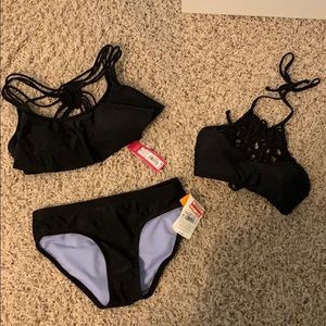 Black bikini XS